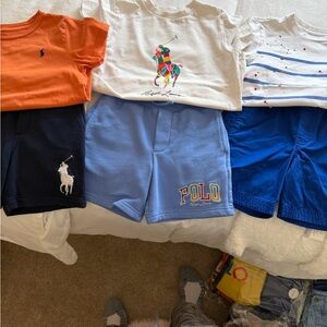 Bundle Ralph Lauren shorts and tops